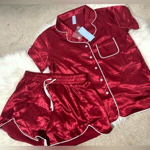 BNWT Satin Pajama Set